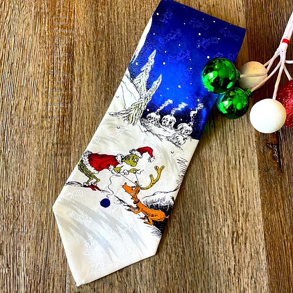Other - Grinch Silk Tie